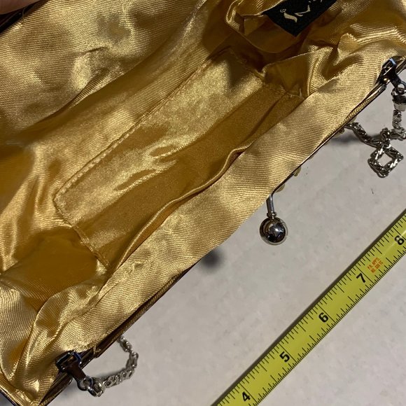 In's Swinging Bead Evening Bag Handbag FABULOUS - Picture 5 of 6